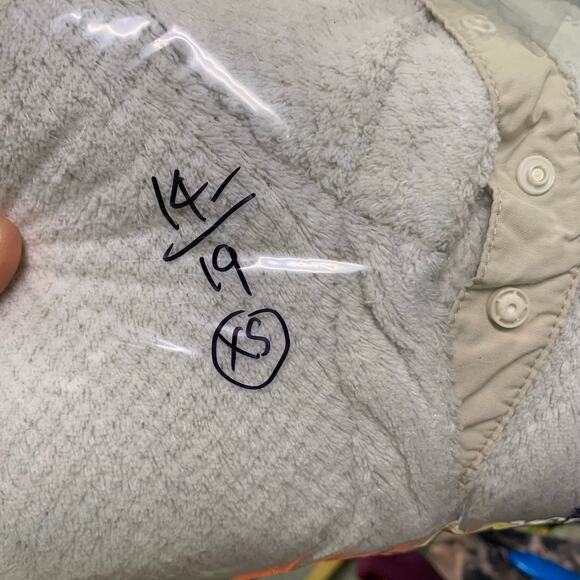 Patagonia White Re Tool Snap T Fuzzy Fleece‎ Jacket Size XS - Picture 10 of 10